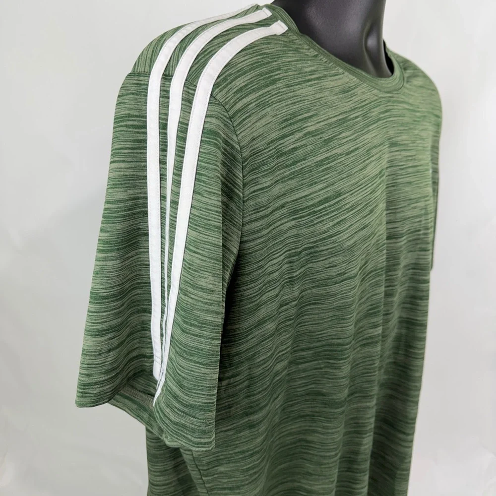 Adidas Prime Green Men's‎ Green Heathered Tee
